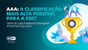 Prémio dos SE Labs’ Enterprise Endpoint Protection